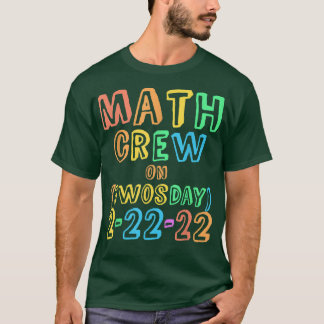 Camiseta PROFESSOR DE MATEMÁTICA 22.º 2022 22 Ensinando