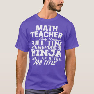 Camiseta Professor de Matemática 3