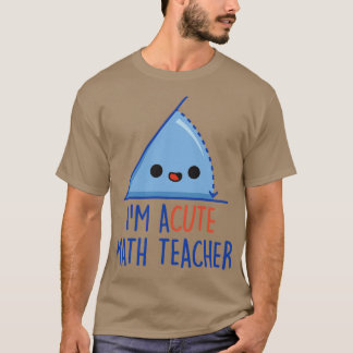 Camiseta Professor de Matemática Aguda
