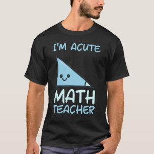 Camiseta Professor de Matemática Aguda