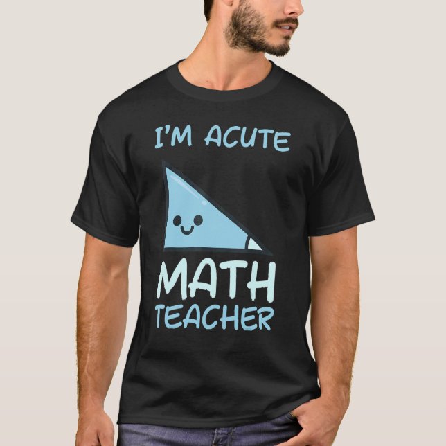 Camiseta Professor de Matemática Aguda (Frente)