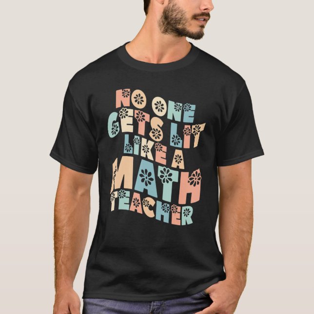 Camiseta Professor de Matemática da Escola Matemática (Frente)