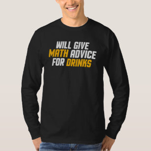 Camiseta Professor de Matemática Dará Dicas de Matemática P