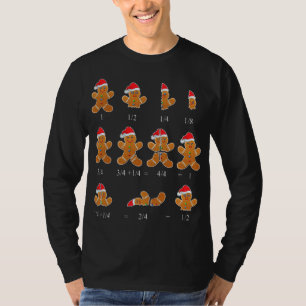 Camiseta Professor de Matemática de Natal Fração Gingercake