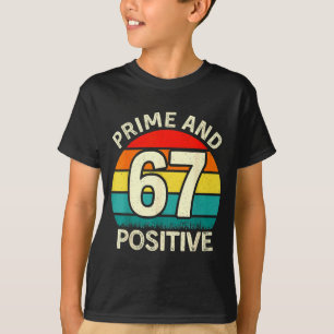 Camiseta Professor de Matemática Divertido Primo Positivo 6