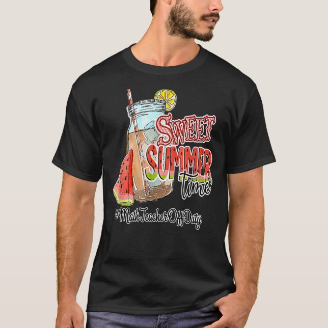 Camiseta Professor de Matemática em Direito Verão Break Swe (Frente)