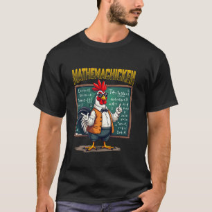 Camiseta Professor de Matemática em Galinha Bonita Mathemac