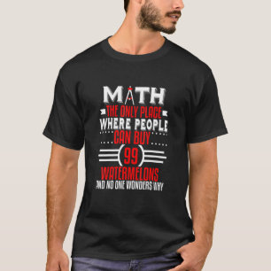 Camiseta Professor de Matemática Engenheiro 99 Melões
