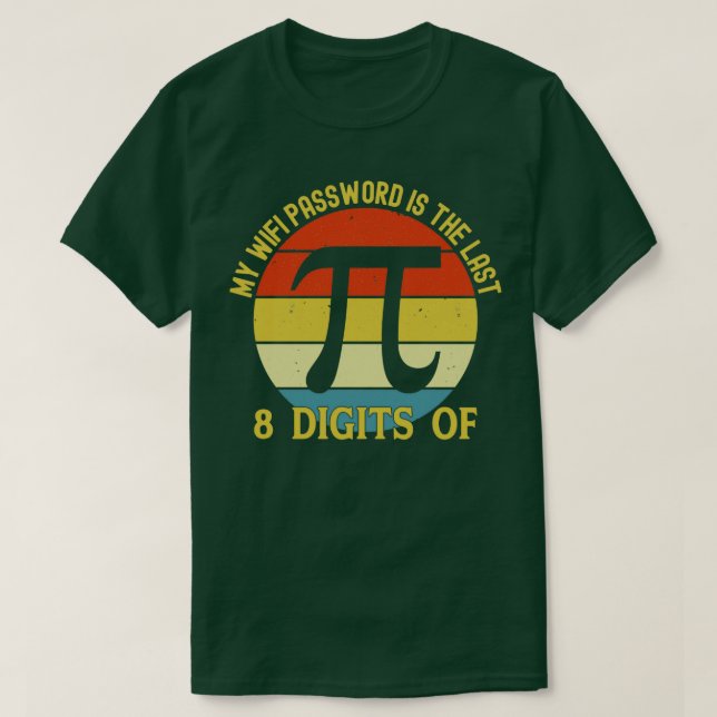 Camiseta professor de matemática engraçado (Frente do Design)