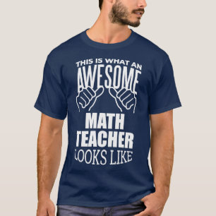 Camiseta Professor de Matemática Engraçado Dom Design 2