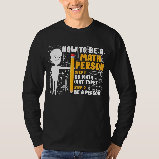 Camiseta Professor De Matemática Engraçado Piada De Matemát (Frente)