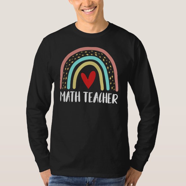 Camiseta Professor de Matemática Ensino Encantado (Frente)