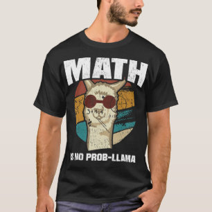 Camiseta Professor de Matemática Matemática Não é amigo