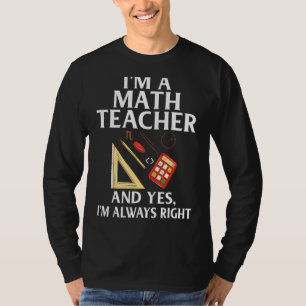 Camiseta Professor de Matemática Mathemat Cite Fórmula 1 de