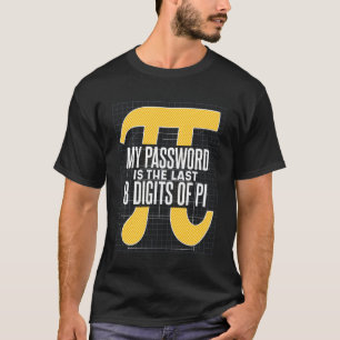 Camiseta Professor De Matemática Minha Senha É Os Últimos 8