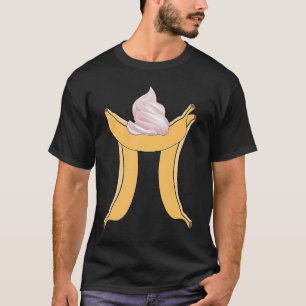 Camiseta Professor de Matemática Pi Day Banana Cream
