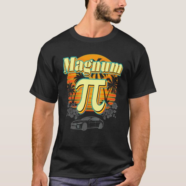 Camiseta Professor de Matemática Pi Day Março 14 Magnum Mat (Frente)