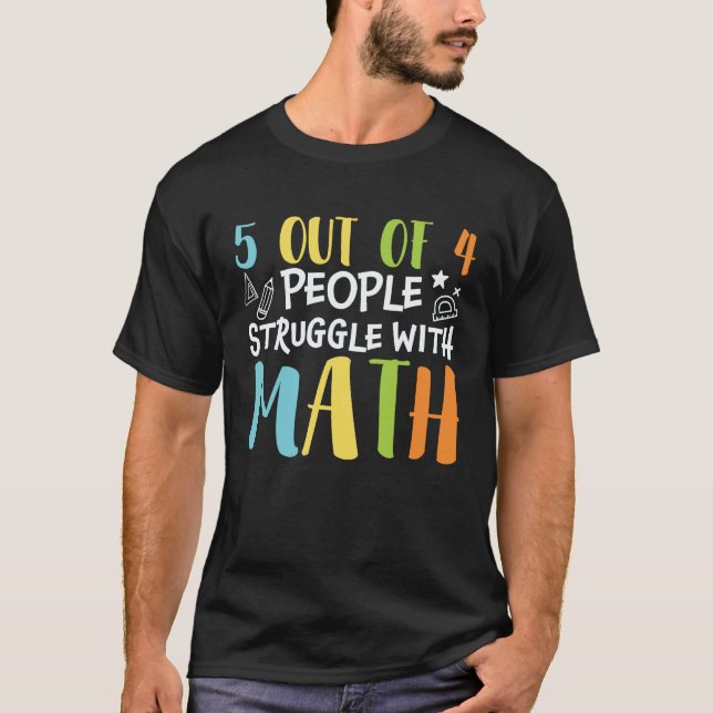 Camiseta Professor de Matemática Só a maneira de aprender m (Frente)