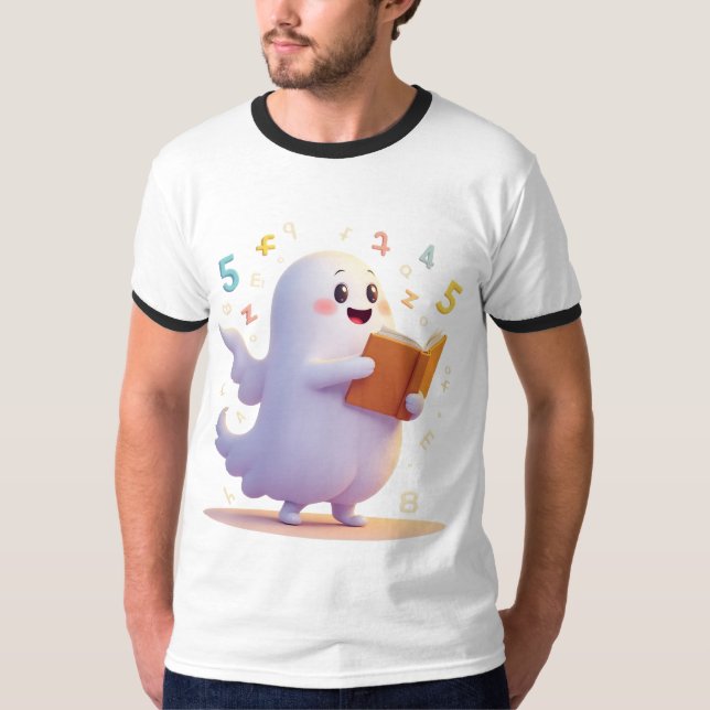 Camiseta Professor de Matemática Spooky (Frente)