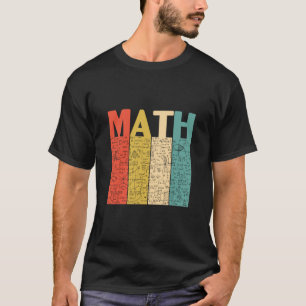 Camiseta Professor de Matemática Vintage Definição de Ma