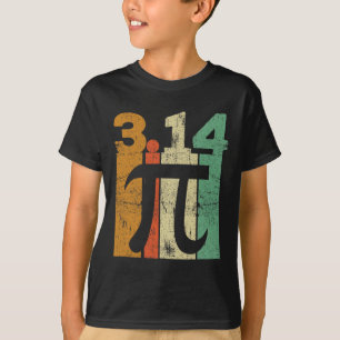 Camiseta Professor De Matemática Vintage Pi Day 3.14 Retro