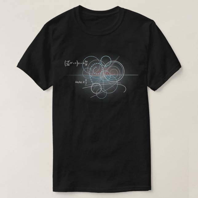 Camiseta Professor de Mecânica Quântica em Física Médica (Frente do Design)