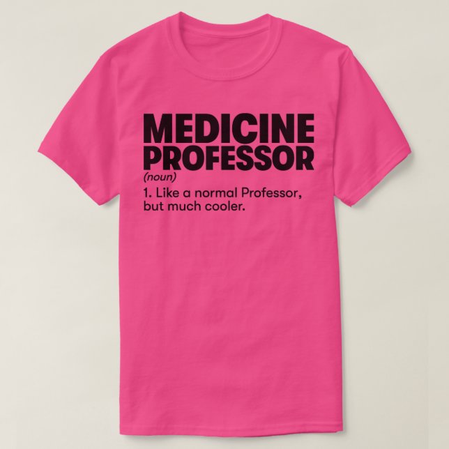 Camiseta Professor de Medicina (Frente do Design)
