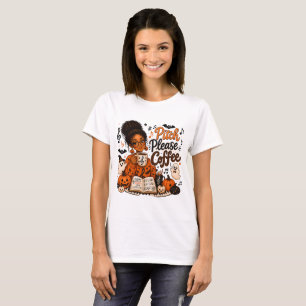 Camiseta Professor de Música Abóbora Café Halloween