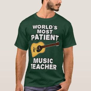 Camiseta Professor de Música Acústica Guitari