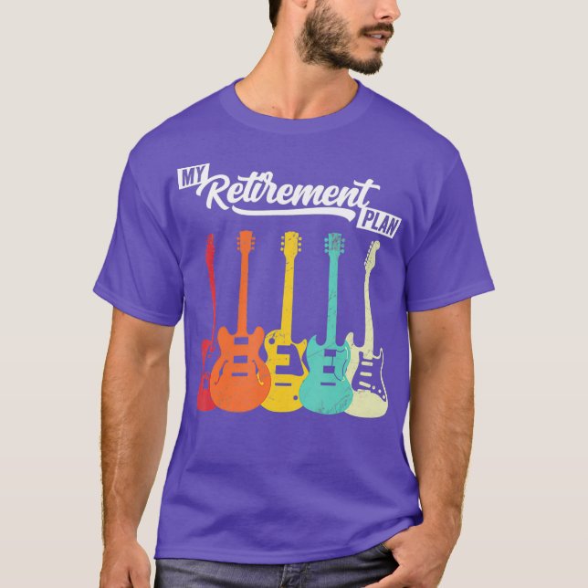 Camiseta Professor de Música com Plano de Retirada de Violã (Frente)