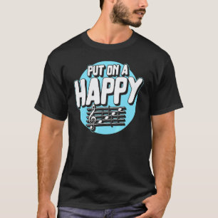 Camiseta Professor de Música cottagecore Ponha Uma Cara Fel