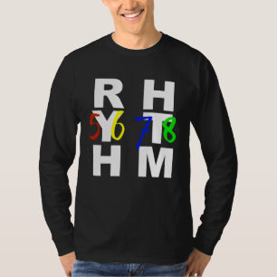 Camiseta Professor de Música de Ritmo e Dança Maestro de Co
