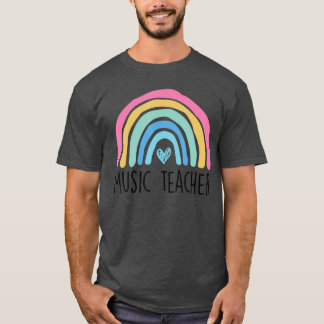 Camiseta Professor de Música Equipe Músico Banda Trabalhado