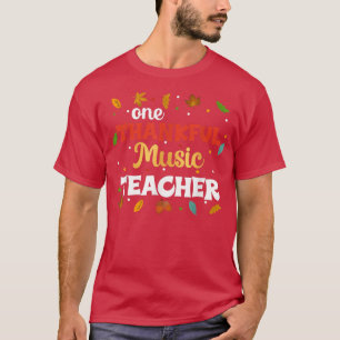 Camiseta Professor de Música Fora de Ação de Graças