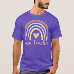Camiseta Professor de Música I Boho Rainbow