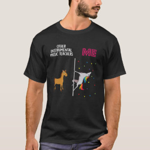 Camiseta Professor de Música Instrumental Unicorn Outros Vo