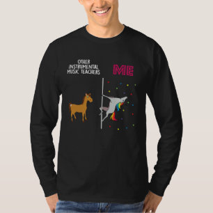 Camiseta Professor de Música Instrumental Unicórnio Outros