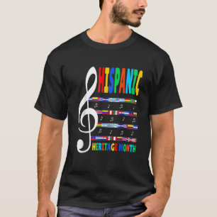 Camiseta Professor de Música Kid Patrimônio Nacional Hispân