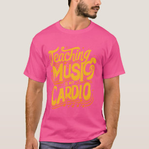 Camiseta Professor De Música Música Ensino Música É Minha M