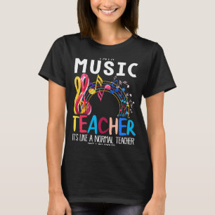 Camiseta Professor de Música Professor Legal de Música