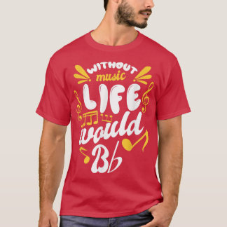 Camiseta Professor de Música - Sem Vida Musical,