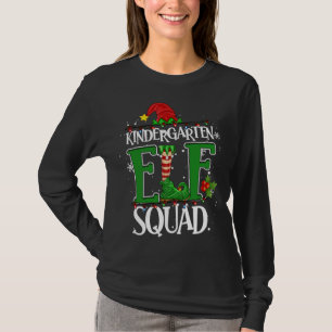 Camiseta Professor de Natal no Jardim Elfo Elf Squad Xmas L