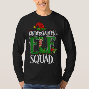 Camiseta Professor de Natal no Jardim Elfo Elf Squad Xmas L