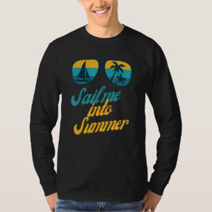 Camiseta Professor de navegação em veleiro da Summer Retro 