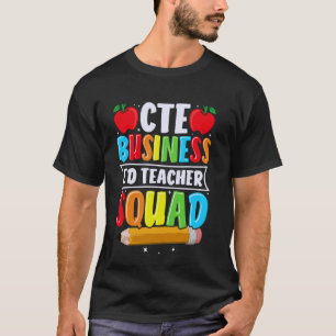 Camiseta Professor de Negócios CTE Esquadra Orgulho da Educ