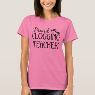 Camiseta Professor de obstrução orgulhoso doce no preto c