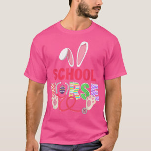 Camiseta Professor de Páscoa de Enfermeira Coelhinha do Ste