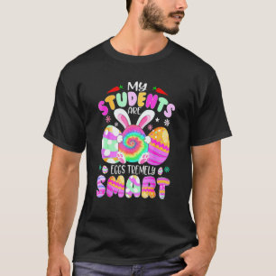 Camiseta Professor de Páscoa Meus Alunos São Ovos Tremament