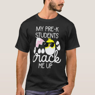 Camiseta Professor de Páscoa Pré-escolar para Mulheres