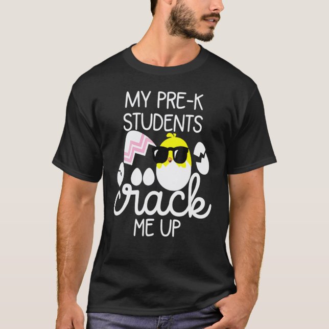 Camiseta Professor de Páscoa Pré-escolar para Mulheres (Frente)